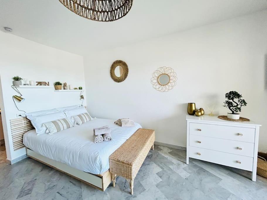 Studio Chic & Cosy Vue Mer, Clim, Parking La Grande-Motte Kültér fotó