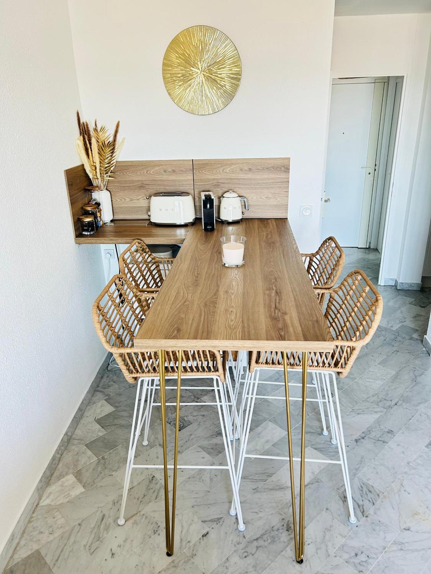 Studio Chic & Cosy Vue Mer, Clim, Parking La Grande-Motte Kültér fotó